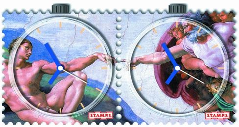 1512年11月1日,米开朗基罗完成绘制著名壁画《创世纪》